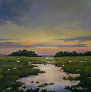 Paula B. Holtzclaw - September Evening- Oil - Painting entry ...