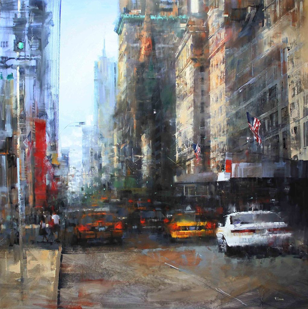 Mark Lague - Empire State Afternoon- Oil - Painting entry - November ...